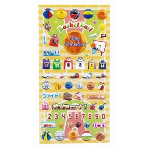 部活動シール　バスケットボール BK-003