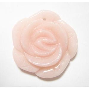 ビーズアクセサリーパーツ 天然石 薔薇 jade-2