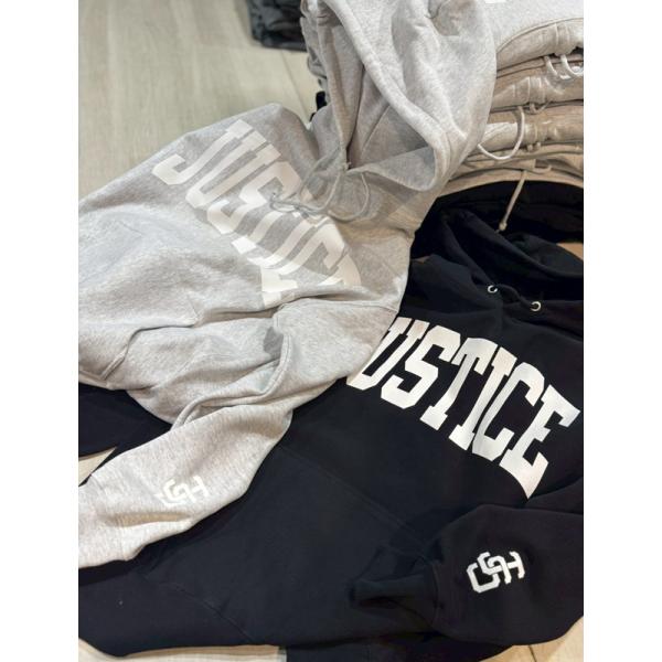 新色JUSTICE BIGLOGO HOODY