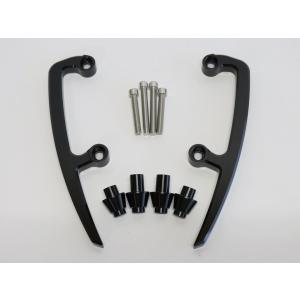 DAYTONA（デイトナ） パラレルミラー オーバル 右用 ブラストブラック