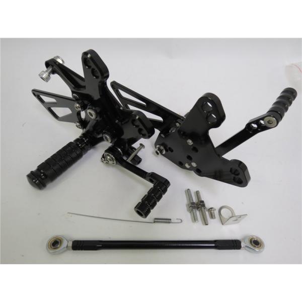 【互換品】CNC 調整式 ZX-10R 2011-2025 バックステップ 黒