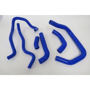 【互換品】ZX-10R 2008-2010 シリコン ラジエターホース 青 6本