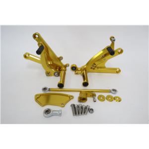 【互換品】TZR250R 3XV 1991- CNC 調整式 バックステップ 金