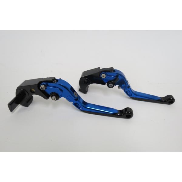 【互換品】ninja ZX-14R ZZR1400 GTR1400 ビレットレバー 青