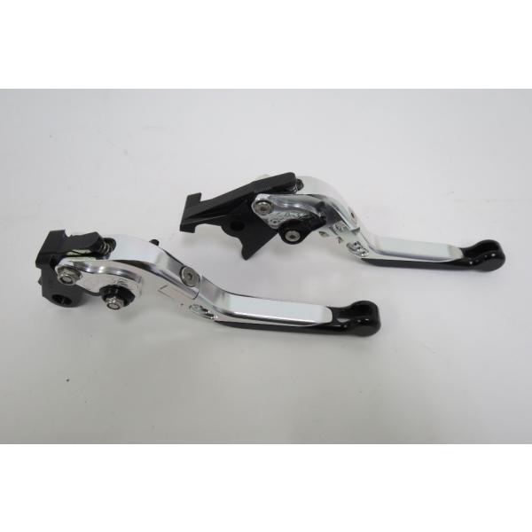 【互換品】CBR600 F2 F3 F4 F4i 1991-2007 ビレットレバー ロング 銀