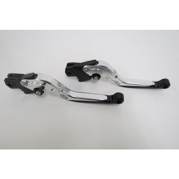 【互換品】BMW K1300 S/R/GT K1600 GT/GTL ビレットレバーロング 銀