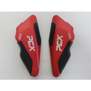 PCX/PCX e:HEV/PCX 125 160 JK05 JK06 KF47 2021 2022 CNC リアステップ フットレスト ペグペダルパッド左右セット 赤