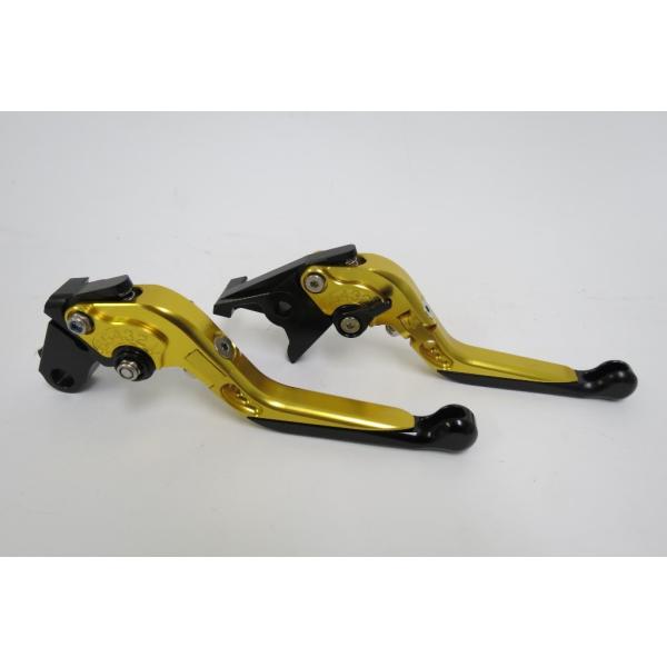 【互換品】CBR600 F2 F3 F4 F4i 1991-2007 ビレットレバー ロング 金