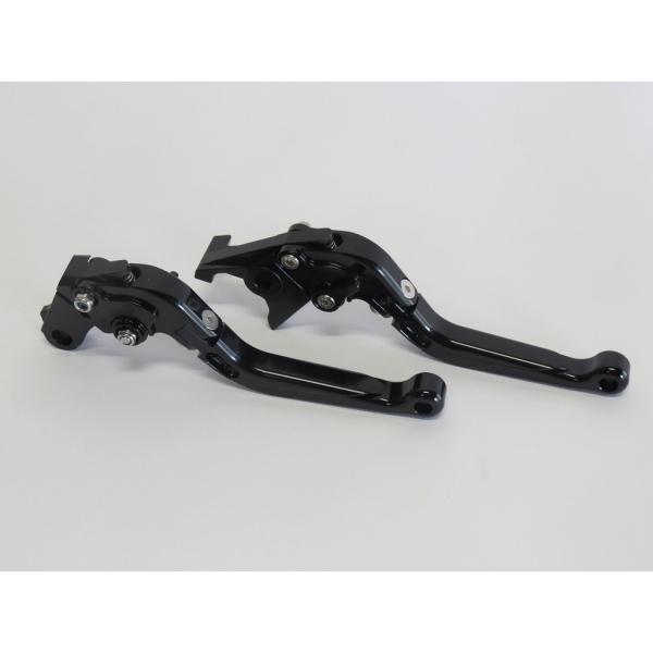【互換品】CBR600 F2 F3 F4 F4i 1991-2007 ビレットレバー ロング 黒