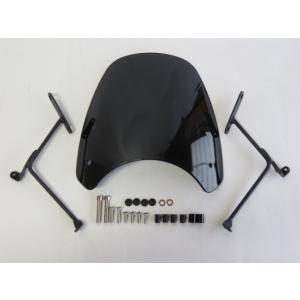 CL250/CL500 スクリーン スポーツ ダークスモーク Puig : モトパーツ