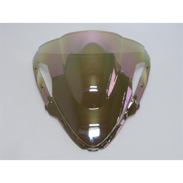 【互換品】zx-6r zx6r 2024 以降 ダブルバブル スクリーン イリジウム クリア B