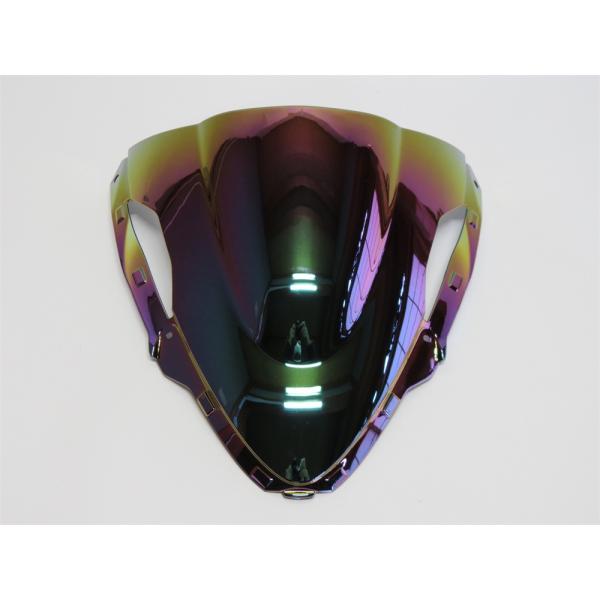 【互換品】zx-6r zx6r 2024 以降 ダブルバブル スクリーン イリジウム B