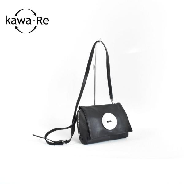 【kawa-Re】buttonポシェット(575BK)