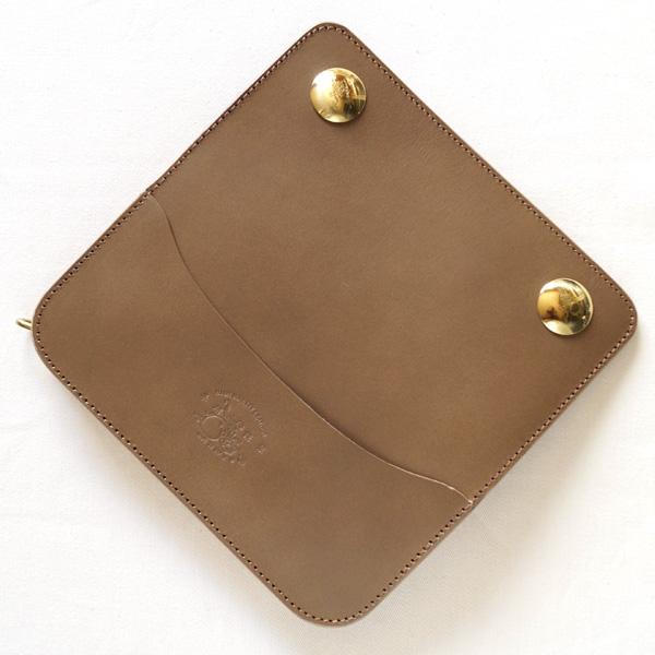 革蛸謹製 トラッカーウォレット TYPE-G 媚茶