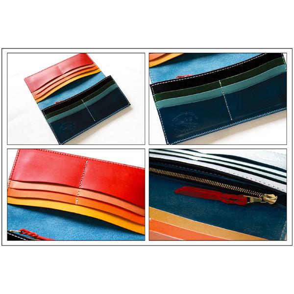 革蛸謹製スリムロングウォレットTYPE-L- クレイジーパターン