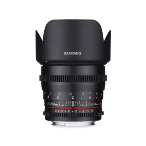 【B級】 SAMYANG サムヤン 50mm T1.5 VDSLR AS UMC フジフィルムX用 【本体キズ有り】 【付属品無】 【キャップフード無し】の商品画像