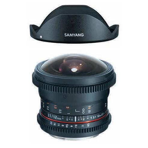 【B級】 SAMYANG サムヤン 12mm T3.1 VDSLR ED AS NCS FISH-E...