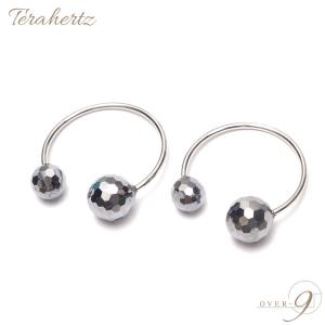 テラヘルツ イヤーカフ (8ｍｍ、6ｍｍ) ピアス 2個ワンセット/ 両耳用　【メール便可】