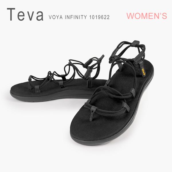 【並行輸入品】テバ サンダル レディース ボヤ インフィニティ 歩きやすい 疲れない ぺたんこ 紐 ...