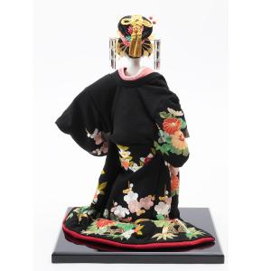 松寿作 尾山人形 「太夫」 正絹打掛 京頭 F...の詳細画像4