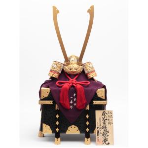京都洛冑会 平安一水作 獅噛之兜飾り 3G-K...の詳細画像2