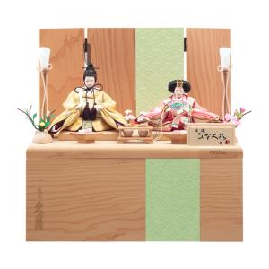 親王収納飾り 銘木シリーズ 松 4HR-S58の商品画像