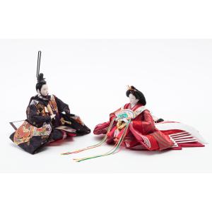 木製四段 平安三賢女付 雛の詩 シェルフ式 4...の詳細画像4