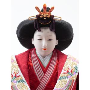 木製四段 平安三賢女付 雛の詩 シェルフ式 4...の詳細画像5