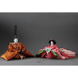 小出松寿作 毛氈七段 十五人飾り 4HR-D31の詳細画像2