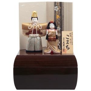 村岡茂作 木目込 立親王収納飾り 4HR-M62-Zの商品画像