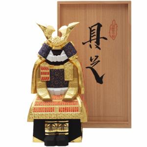 鐵山作 奈良一刀彫 具足8.5号 5G-H23の商品画像