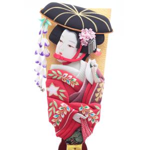むさしや作 古典羽子板板立飾り 10号 6EH-38の詳細画像5