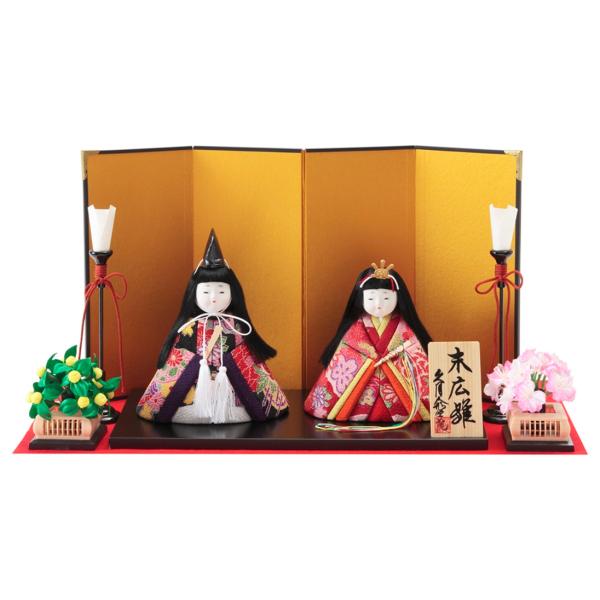 手作りキット2952　『末広雛飾り』道具付