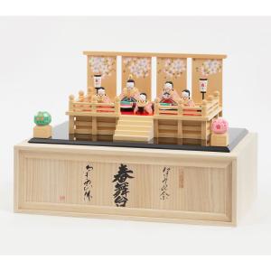 南雲作 伊予一刀彫 春舞台 6H-I1の詳細画像3