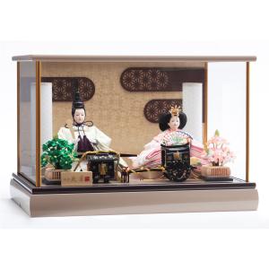 親王ケース飾り ガラスケース 6H-KK21の詳細画像2