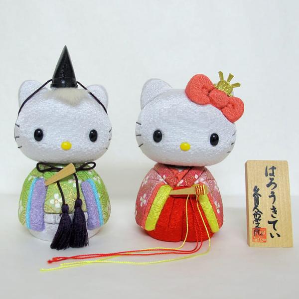 久月　木目込み手作りキット『楽しいひな祭り ハローキティB』