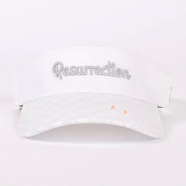 Resurrection / BF12SV01 /GMブリムサンバイザー / ホワイト×グレー