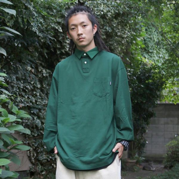 PRIVILEGE プリビレッジ PRIVILEGE L/S POLO SHIRT 長袖ポロシャツ ...