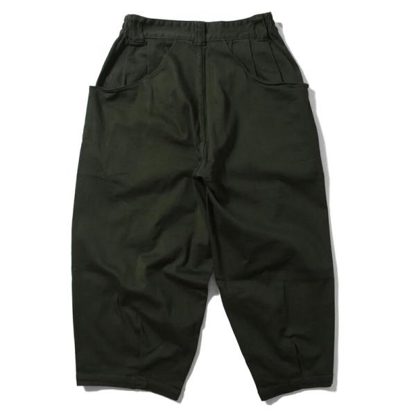 LAKH ラク BALLOON PANTS ロングパンツ OLIVE オリーブ