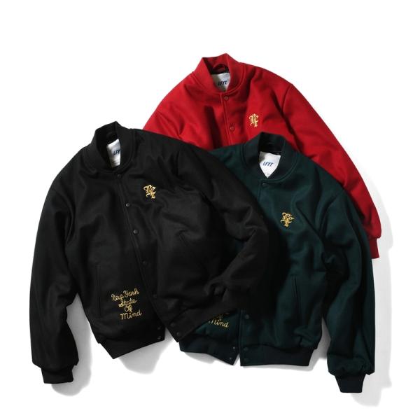 LFYT エルエフワイティー HERITAGE MELTON EMBLEM JACKET メルトンジ...