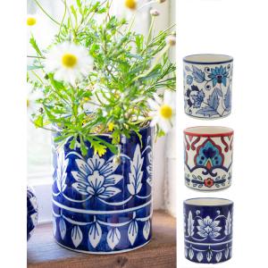 PUEBCO プエブコ｜VINTAGE WOODEN POT W/GLASS CYLINDER : shopooo by