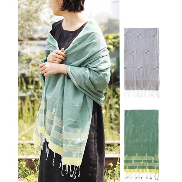 shanti / ジャムダニ織コットンストール