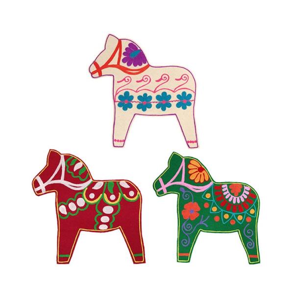 shanti / フェルト プレースマット ダーラナホース