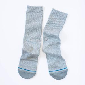 STANCE SOCKS スタンス ソックス ICON アイコン M311D14ICO 靴下 クルーソックス 無地 ロゴ ユニセックス メンズ レディース｜itempost