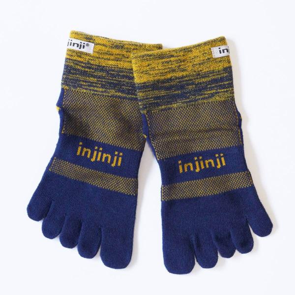 injinji インジンジ トレイルミッドウェイトミニクルー 213130 5本指靴下 5本指ソック...