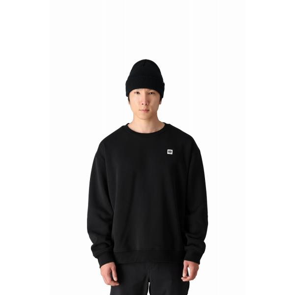 ICON PREMIUM HEAVYWEIGHT CREW SWEATSHIRT - BLACK