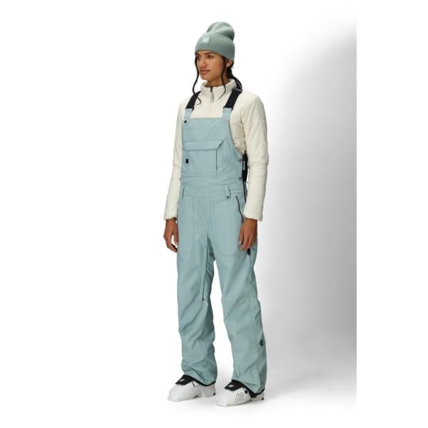 WOMENS BLACK MAGIC INSULATED BIB - DUSTY MARINE DO...