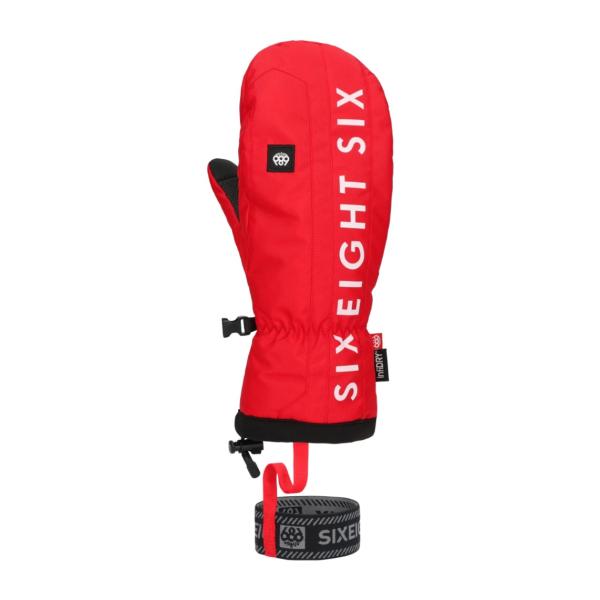 MENS TEAM MERINO MITT - TRUE RED