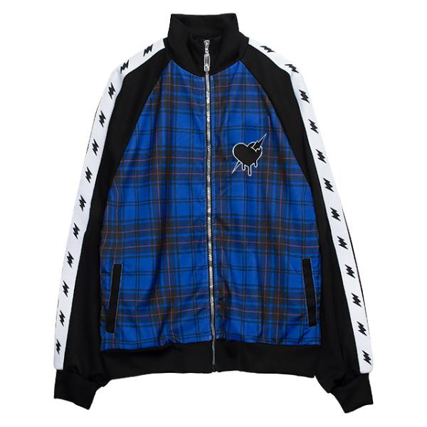 LISTEN FLAVOR　リッスンフレーバー　イナズマずっきゅん チェックジャージ【BLUE CH...