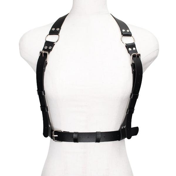 リング付ハーネスベルト【BLACK】 /リッスンセレクト